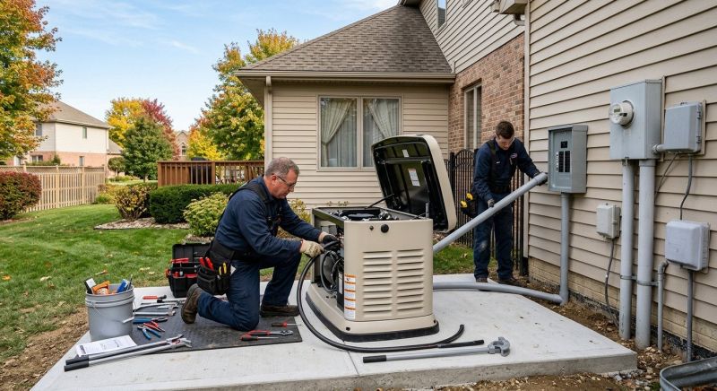 Backup Generator Installation in Conroe, TX