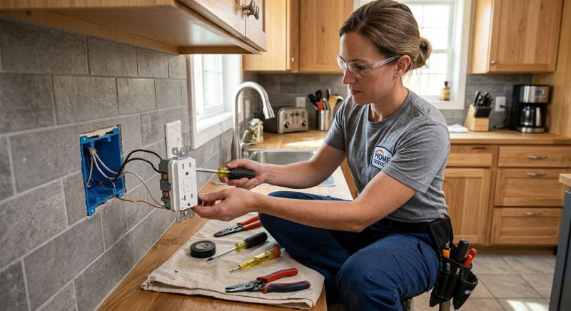 GFI Plug Installation in Heber City, UT