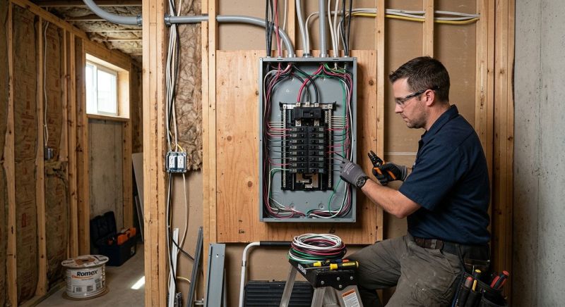 Electric Panel Wiring in Utah County, UT