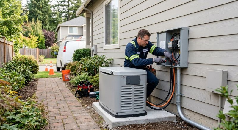 Home Generator Installation in Alpharetta, GA