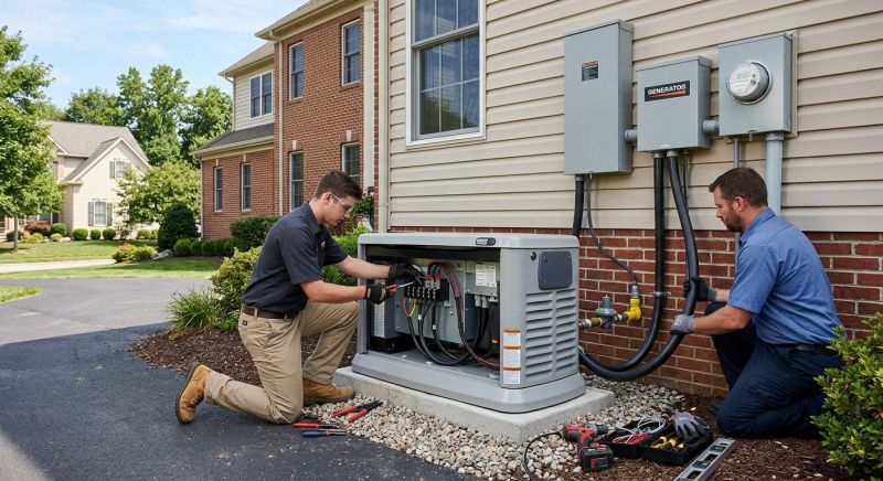 Residential Generator Service in Conroe, TX